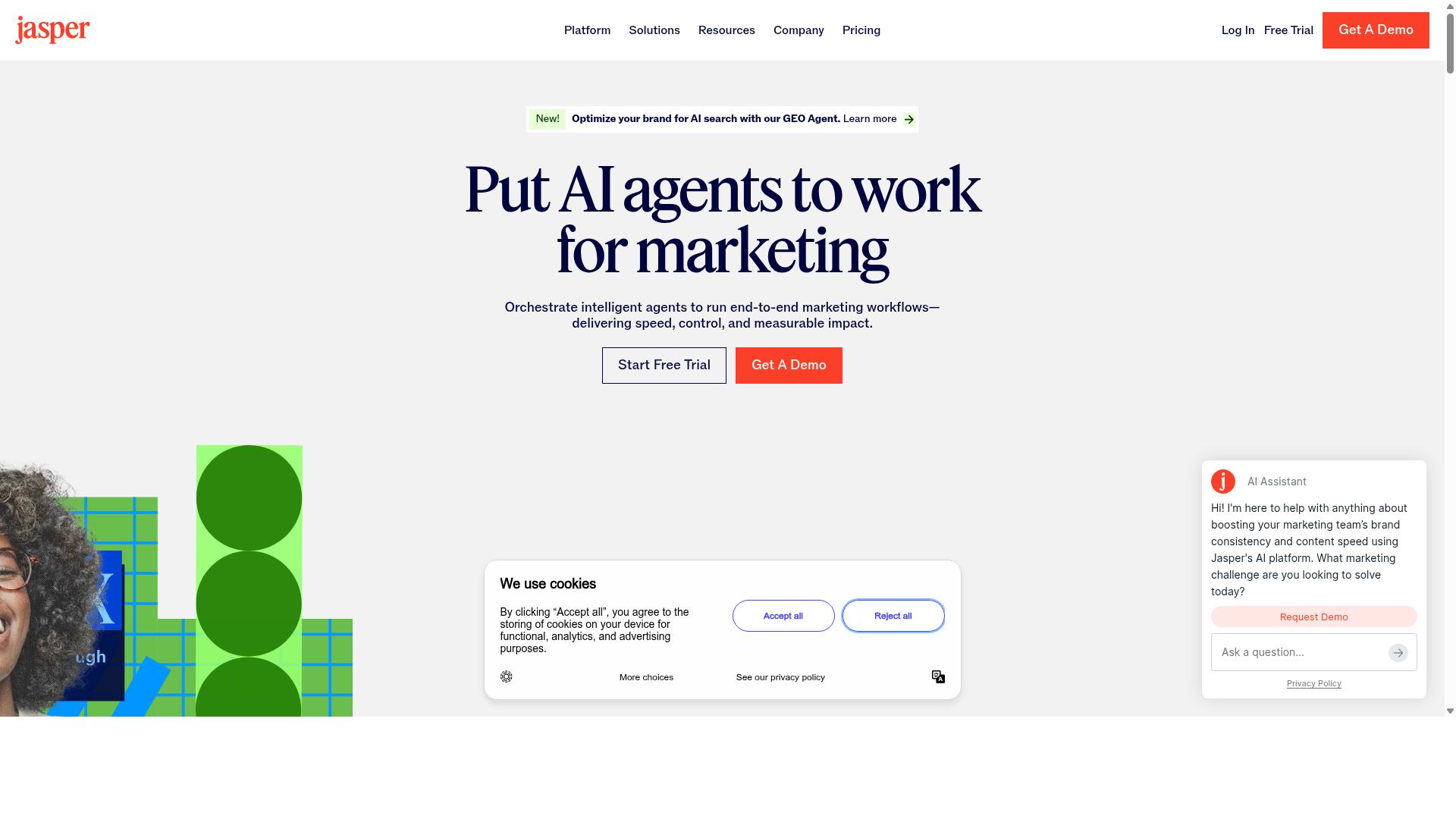 Jasper website